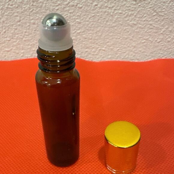 PrettyCare Essential Oil Roller Bottles (10ml Amber Glass, 11 Pack) New, Brown - Picture 5 of 5